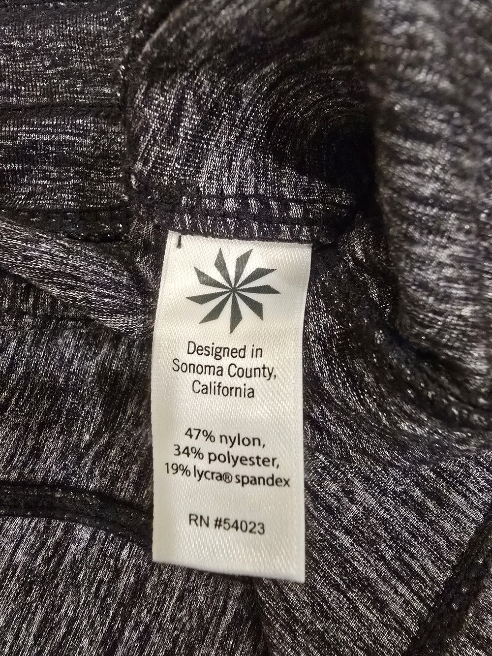 Athleta Metro Slouch Reflex Jogger Pants - Heather Charcoal, Charcoal & Blue, XL - Picture 8 of 15